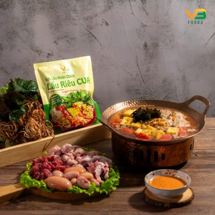 Sốt Lẩu Hoàn Chỉnh Lẩu Riêu Cua